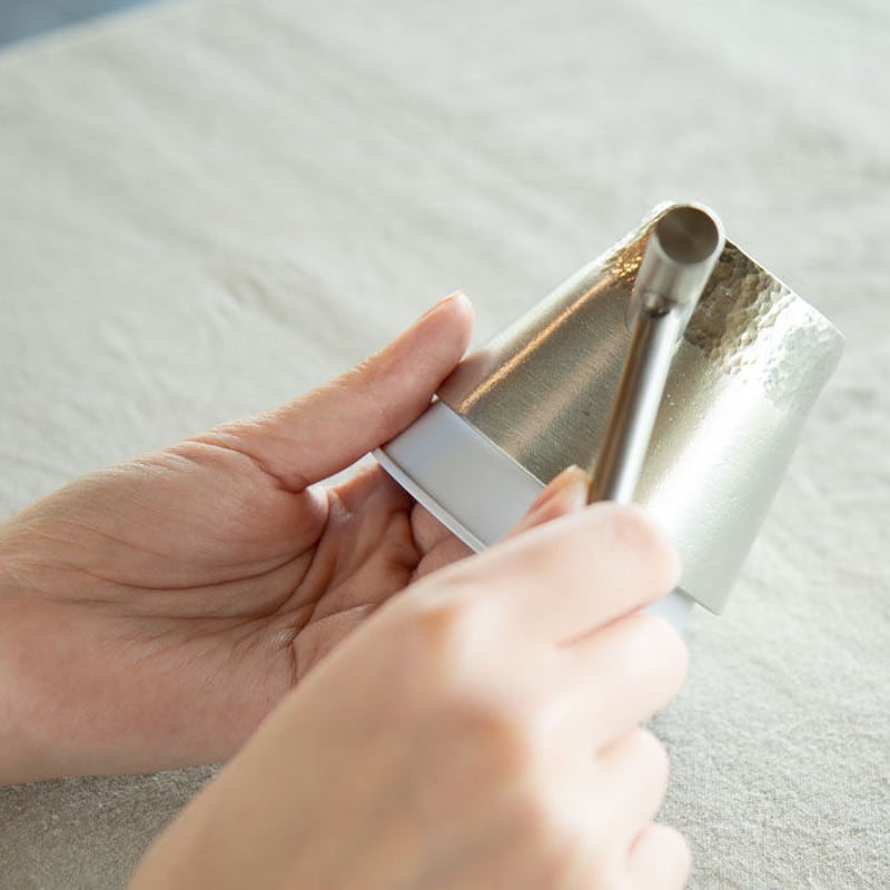 鎚目タンブラー 能作】槌目キット-タンブラー | エクスマイレンセレクト