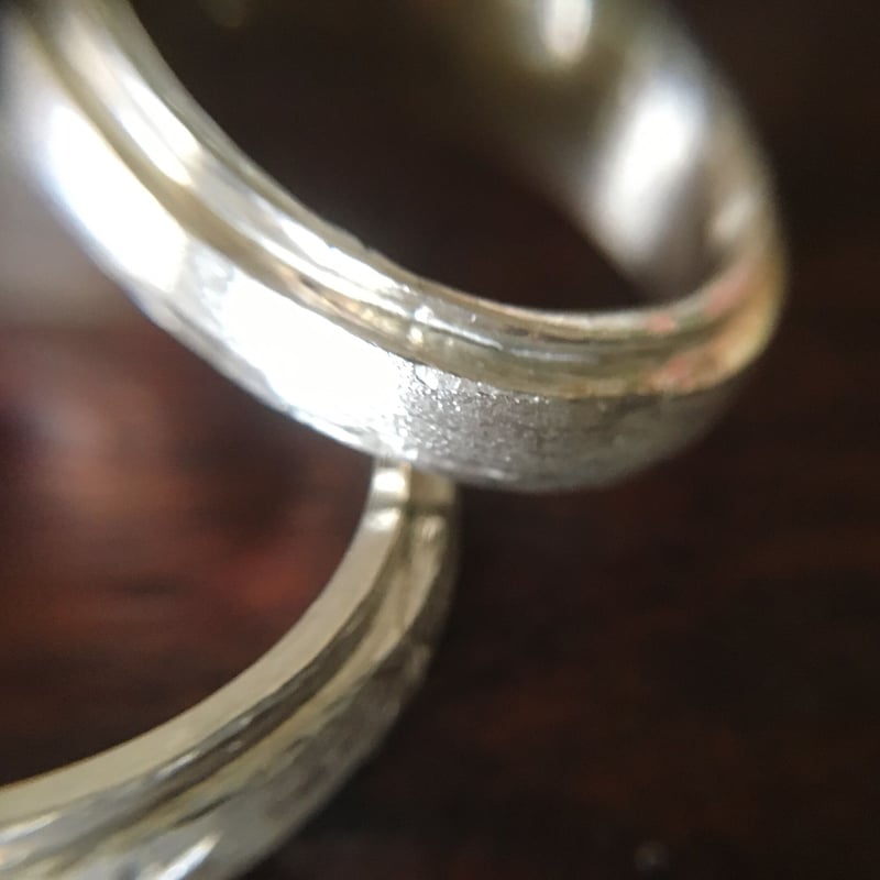 純銀SV999・ダブルRING 10号 | Mi-eternel 湘南Handmade jew