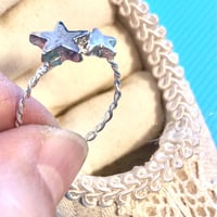 SV999 ツインスター☆ワイヤーリング 16号