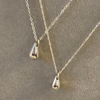SV999 雫 ティアドロップ  ネックレス40cm