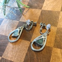 純銀・陶器アクセサリー イヤリング