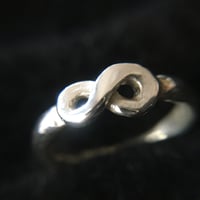7号小さめ 純銀SV999・インフィニティ・RING