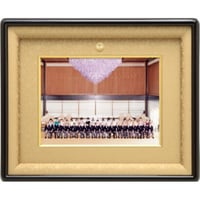 【01467・01468】記念写真額(全紙用)(ヨーロピアンチェリー材・金茶)