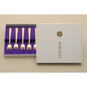 銀製　スプーン　5本セット　菊紋 銀製 スプーン 5本セット 菊紋