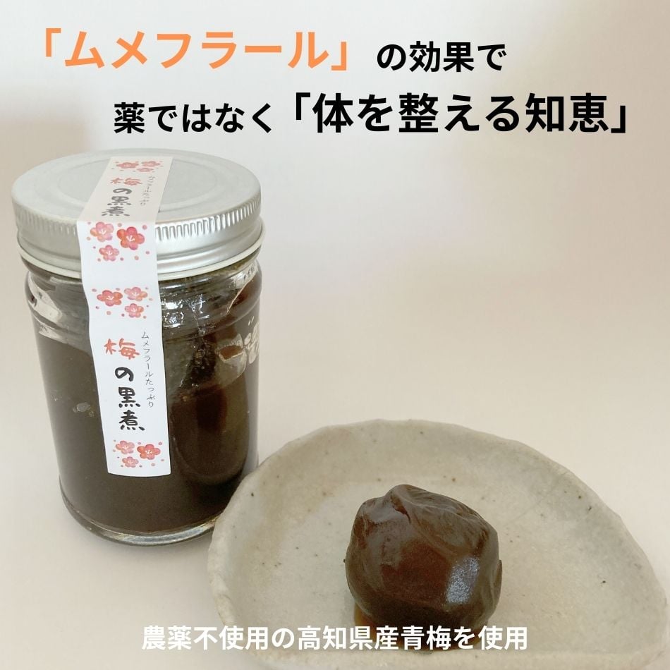 梅の黒煮&シロップ 160g | marumi商店