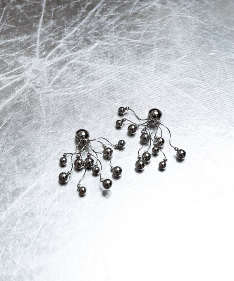 新品］TOGA PULLA metal wave earrings | unctum