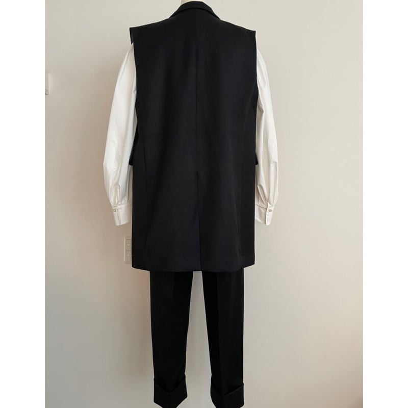 ENCHAR サロペットパンツ 【チャコールグレー】