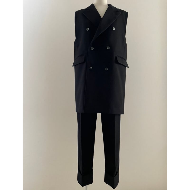 新品 ENCHAR classical salopette pants 新品 ENCHAR classical salopette pants