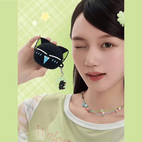 羅小黒戦記　GEEKSHAREコラボ　喵嗚節拍　AirPods4対応　イヤホンケース（予約販売）