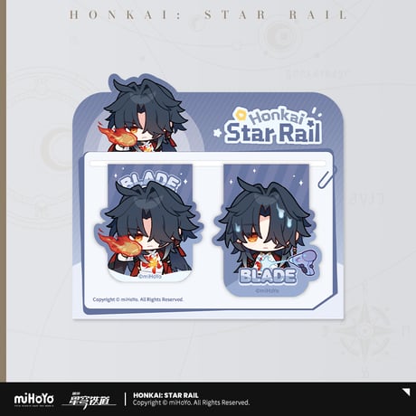 崩壊：スターレイル　miHoYo　パムの展示館シリーズ　マグネットしおりセット　Ver.4（予約販売）