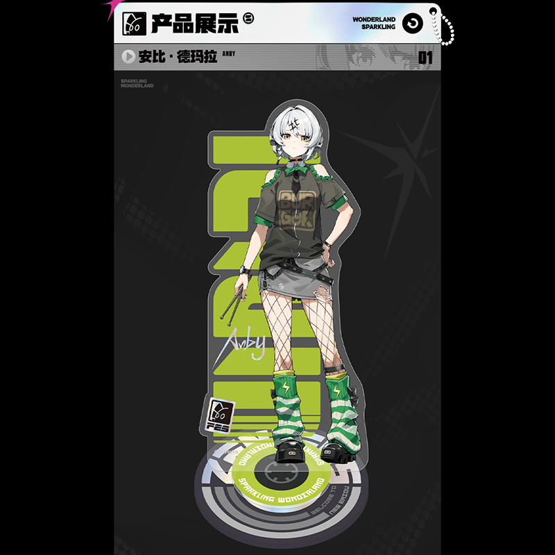 ゼンレスゾーンゼロ miHoYo 遊園熠刻シリーズ 回転アクリルスタンド