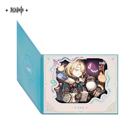 原神　miHoYo　命定之日シリーズ　フリップアップウィンドウ付き色紙　2025　Ver.4（予約販売）2026年7月初中国発売