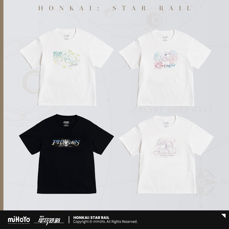 崩壊：スターレイル miHoYo 君との思い出シリーズ 半袖Tシャツ（予約
