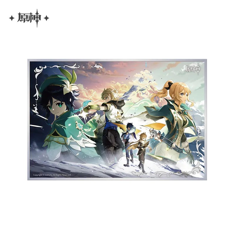 原神 miHoYo 原神テーマシリーズ アクリル色紙 Ver.2&3（予約販売