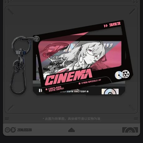 ゼンレスゾーンゼロ　miHoYo　影画シリーズ　ダブルアクリルチャーム　対ホロウ6課（予約販売）