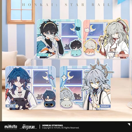 崩壊：スターレイル　miHoYo　男子寮シリーズ　コレクションカード　Ver.1&2（予約販売）