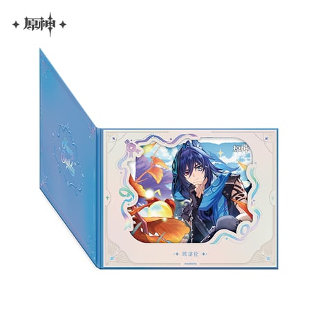 原神　miHoYo　命定之日シリーズ　フリップアップウィンドウ付き色紙　2025　Ver.4（予約販売）2026年7月初中国発売