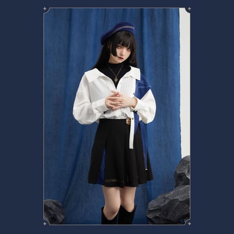 原神　miHoYo　放浪者テーマイメージシリーズ　シャツ&ニットセット（予約販売）