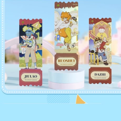 羅小黒戦記　TANMI SPACEコラボ　喵屿楽園シリーズ　レーザーチケット　※ブラインド商品（予約販売）