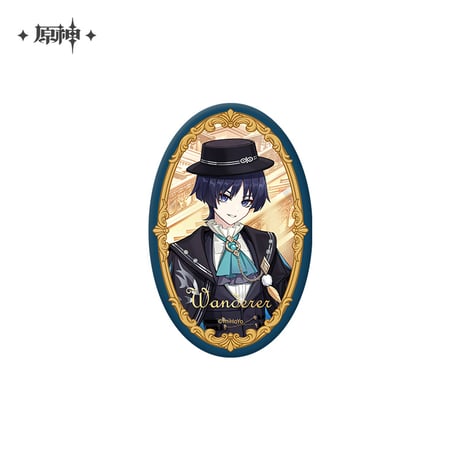 原神　miHoYo　2026嘉年相聚シリーズ　キャラクター楕円缶バッジ（予約販売）