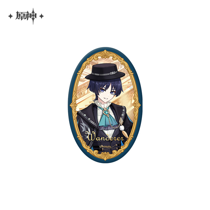 原神 miHoYo 2026嘉年相聚シリーズ キャラクター楕円缶バッジ（予約