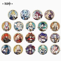 原神　miHoYo　モンド城シリーズ　キャラクター缶バッジ（予約販売）