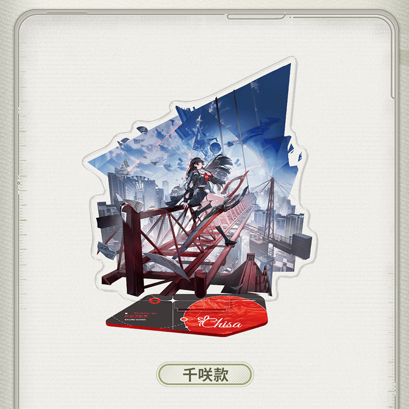 鳴潮 共鳴者テーマ スプラッシュアートアクリルスタンド Ver.8（予約