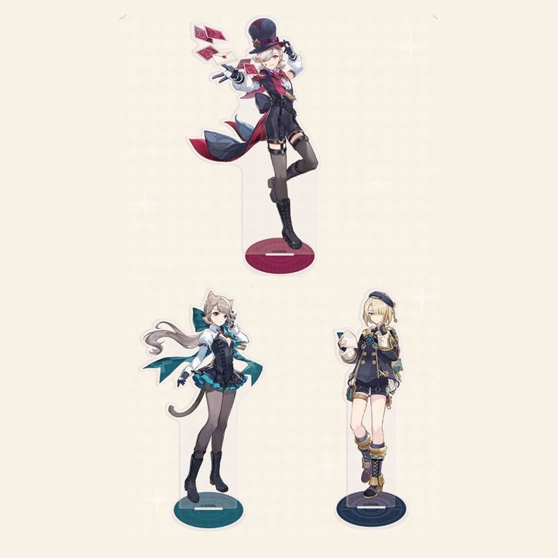 原神 miHoYo 2023年原神遊戯芸術展シリーズ アクリルスタンド