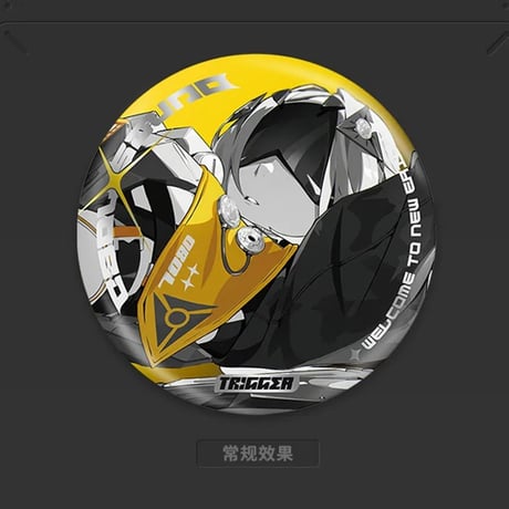 ゼンレスゾーンゼロ　miHoYo　影画シリーズ　オボルス小隊　リフレクター缶バッジ（予約販売）
