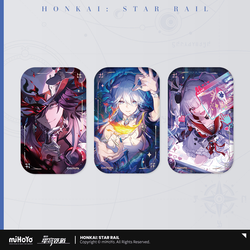 崩壊：スターレイル miHoYo 光円錐シリーズ スクエア缶バッジ Ver.5