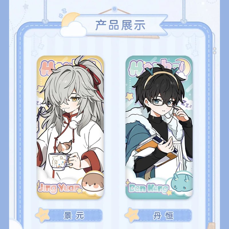 崩壊：スターレイル miHoYo 男子寮シリーズ スクエア缶バッジ Ver.1&2