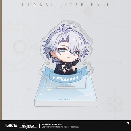 崩壊：スターレイル　miHoYo　ナナシビトの勲章シリーズ　アクリルスタンプ置物　Ver.4（予約販売）