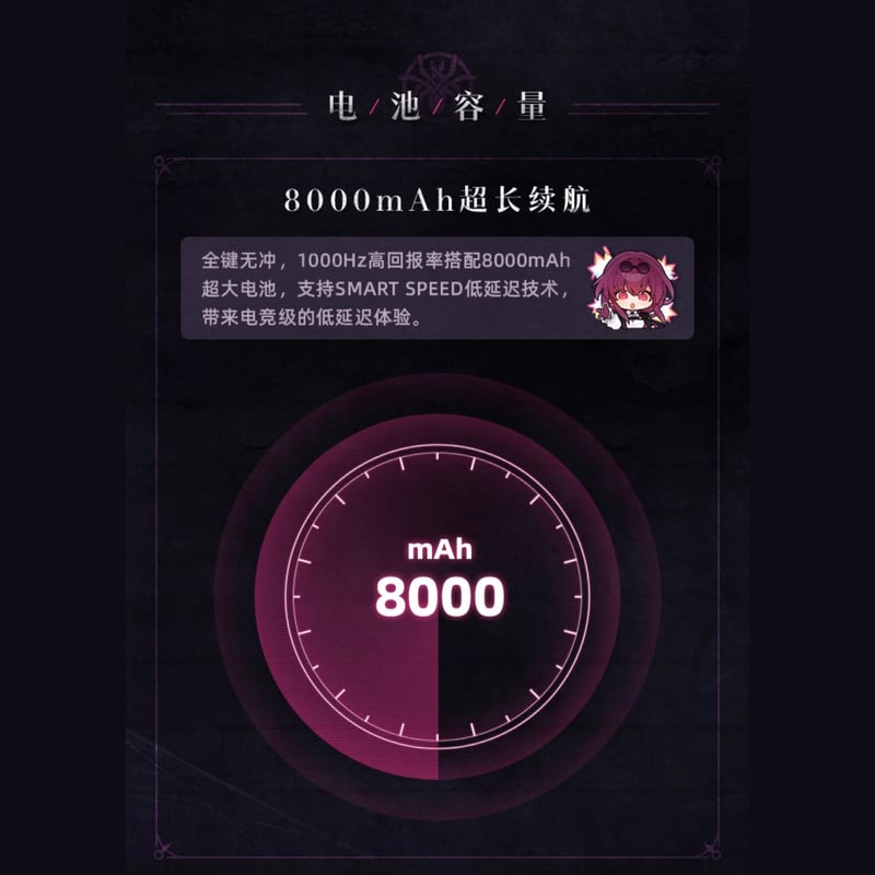 崩壊：スターレイル miHoYo カフカバックライトメカニカルキーボード