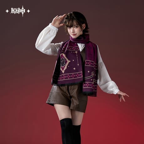 原神　miHoYo　魔術秀（マジックショー）シリーズ　キャラクターイメージマフラー（予約販売）2026年3月中国発売