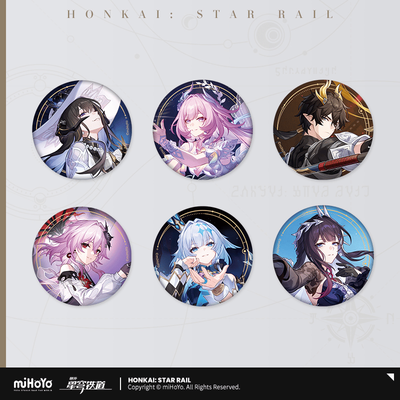 崩壊：スターレイル miHoYo 群星邀約シリーズ 缶バッジ Ver.3（予約