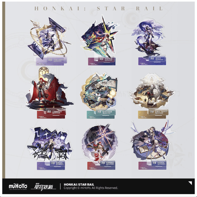 崩壊：スターレイル miHoYo 知恵運命立絵シリーズ アクリルスタンド