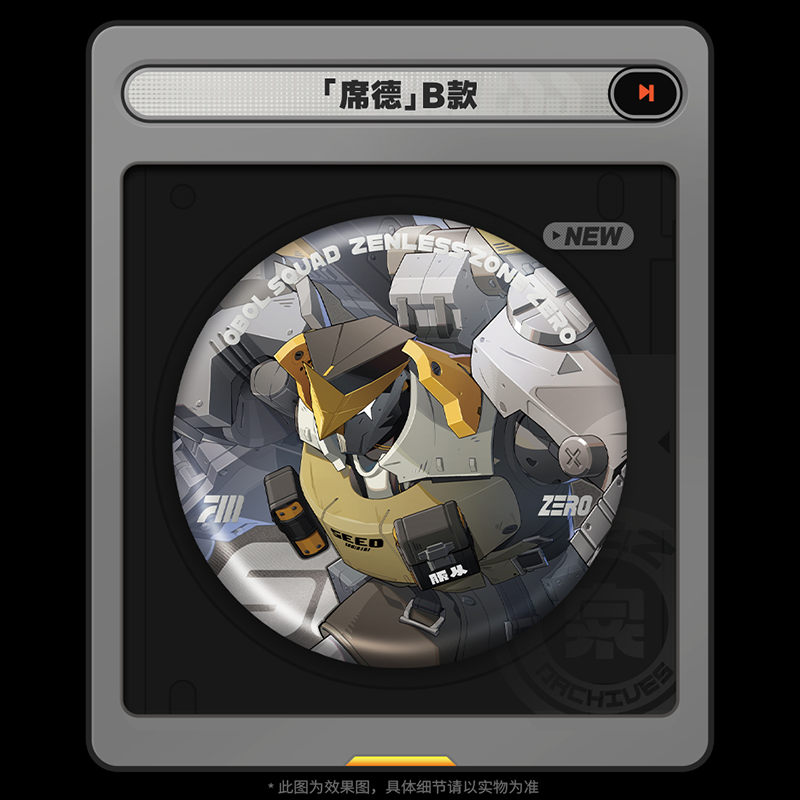 ゼンレスゾーンゼロ miHoYo 立絵シリーズ オボルス小隊 缶バッジ