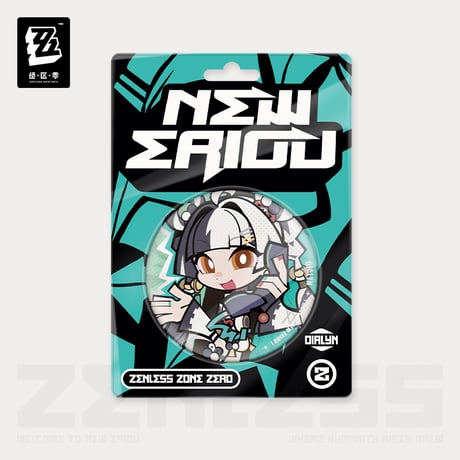 ゼンレスゾーンゼロ　miHoYo　麗都シリーズ　Q版缶バッジ　クランプスの黒枝（予約販売）