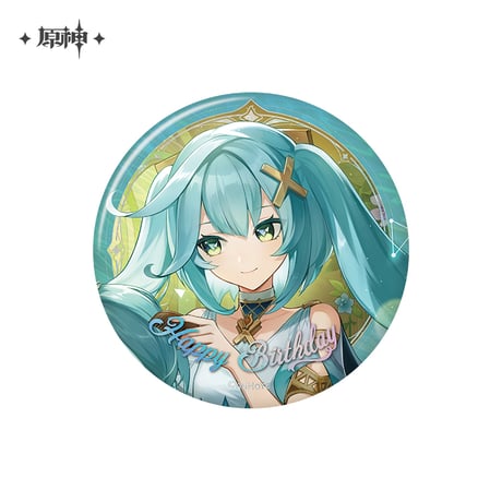 原神　miHoYo　命定之日シリーズ　キャラクターバッジ　2025　Ver.3（予約販売）2026年4月末中国発売