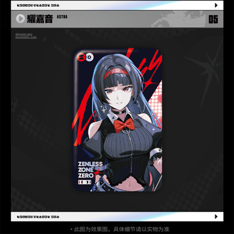 ゼンレスゾーンゼロ　miHoYo　遊園熠刻シリーズ　スクエアバッジ（予約販売）2026年1月末中国発売