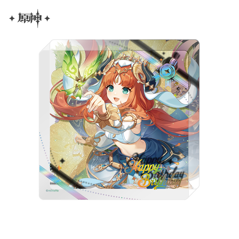 原神 miHoYo 命定之日シリーズ キャラクター厚手アクリルコースター