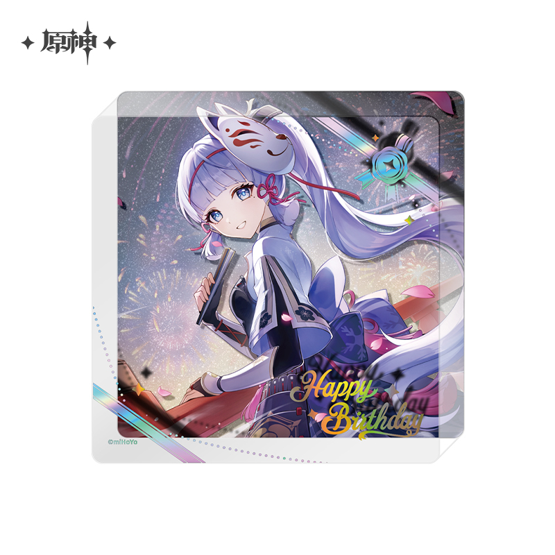 原神 miHoYo 命定之日シリーズ キャラクター厚手アクリルコースター
