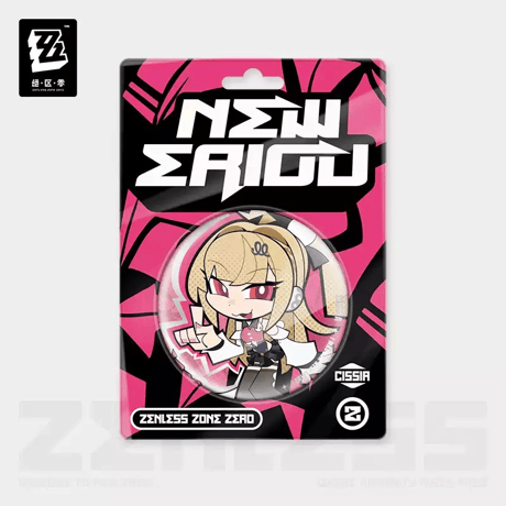 ゼンレスゾーンゼロ　miHoYo　麗都シリーズ　Q版バッジ　シーシィア　都市秩序部（予約販売）2026年7月初中国発売