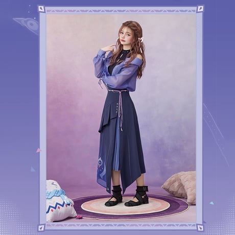 原神　miHoYo　シトラリテーマイメージシリーズ　イレギュラーロングヘムスカート（予約販売）2026年6月末中国発売