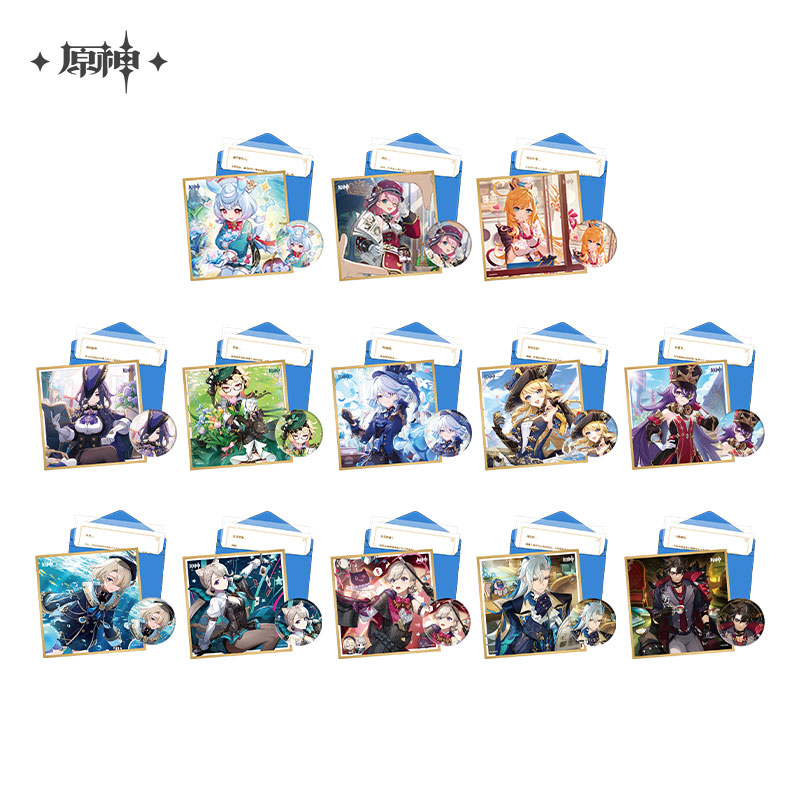 原神 miHoYo 命定之日シリーズ ギフトセット フォンテーヌ廷 Ver.1&2