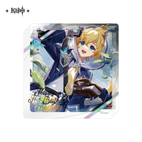 原神　miHoYo　命定之日シリーズ　キャラクター厚手アクリルコースター　2025　Ver.3（予約販売）2026年4月末中国発売