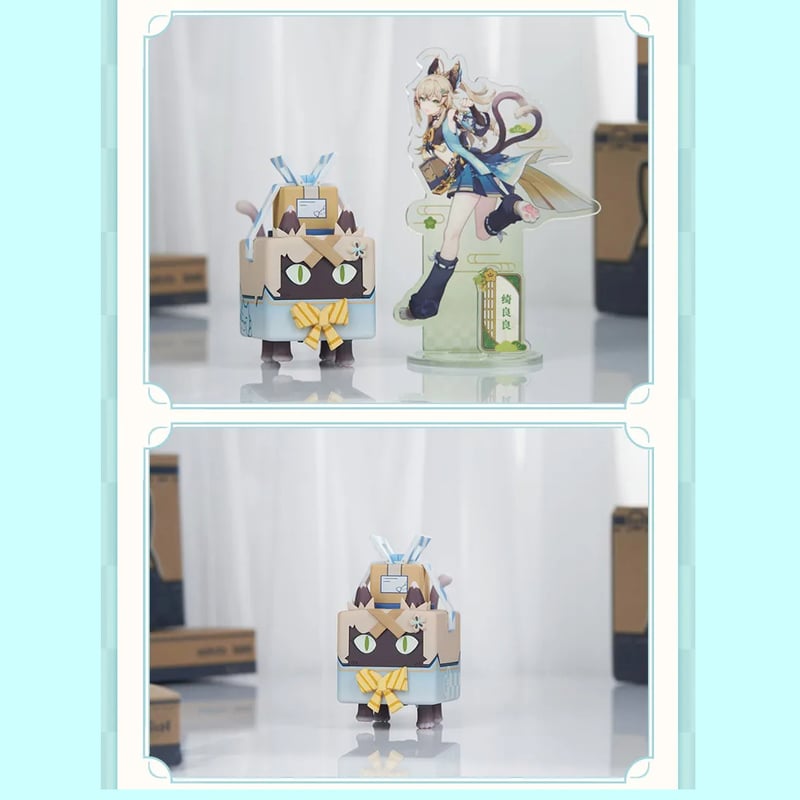 公式正規品　原神　綺良々　猫箱急便　宅急便　きらら　狛荷屋　動くおもちゃ 公式正規品 原神 綺良々 猫箱急便 宅急便 きらら 狛荷屋