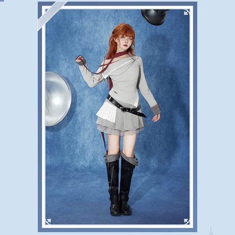 原神　miHoYo　タルタリヤテーマイメージシリーズ　オフショルダー長袖ニットシャツ（予約販売）2026年7月中旬中国発売
