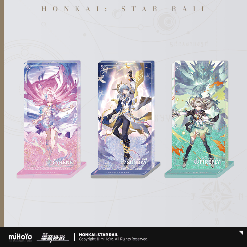 崩壊：スターレイル miHoYo 立ち絵シリーズ アクリル置物（予約販売