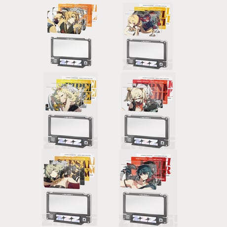 ゼンレスゾーンゼロ　miHoYo　影画シリーズ　アクリルフレームセット　カリュドーンの子（予約販売）